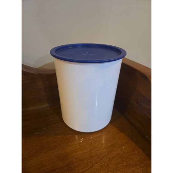 Tupperware Other - Tupperware Bold 'n Blue One Touch "C" Canister